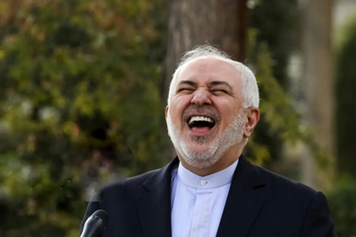 خنده‌های دیده نشده ظریف در حیاط پاستور+عکس‌ها