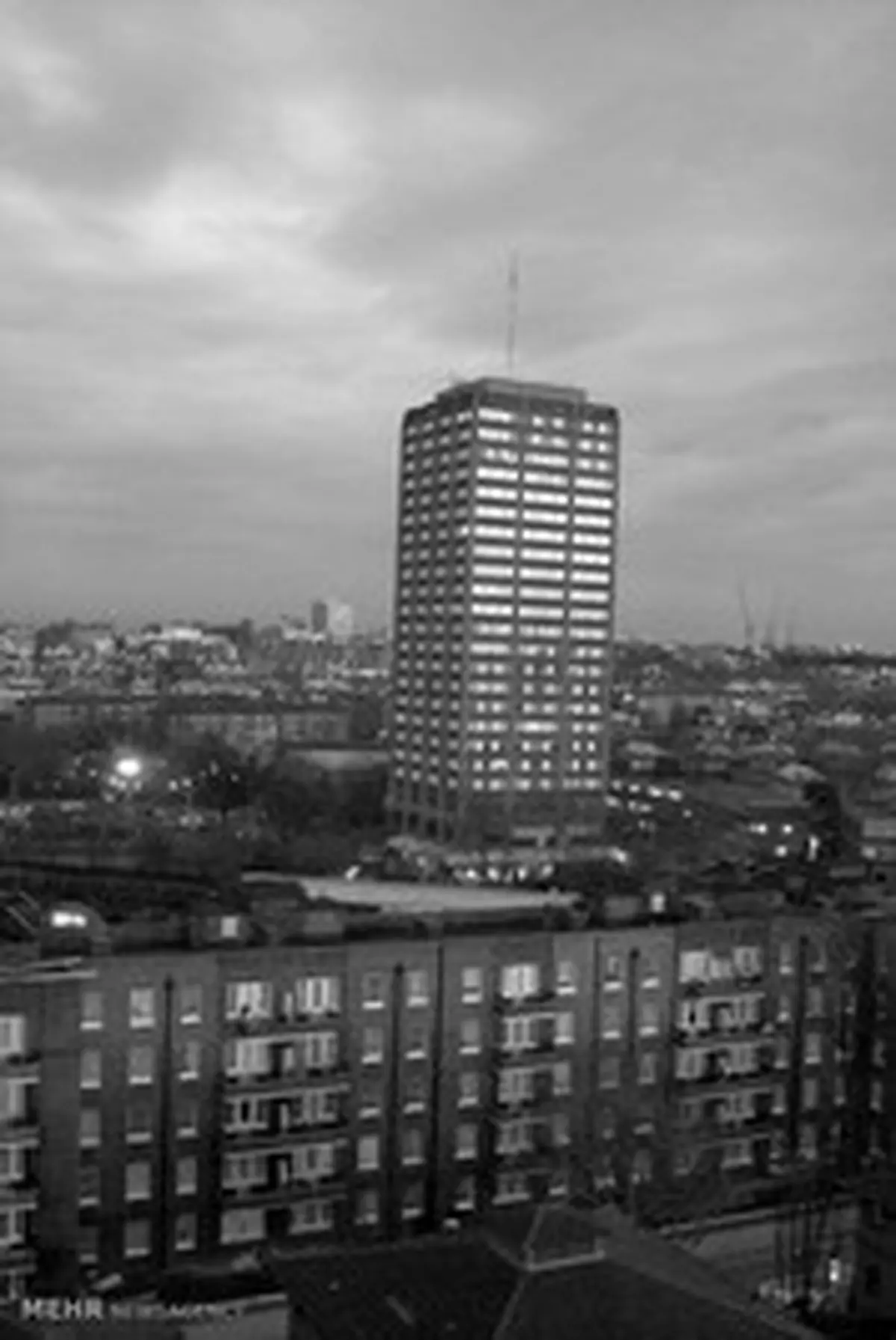 برج گرفنل لندن در گذر تاریخ/تصاویر