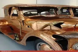 ماشین آنتیک مسی/ عکس