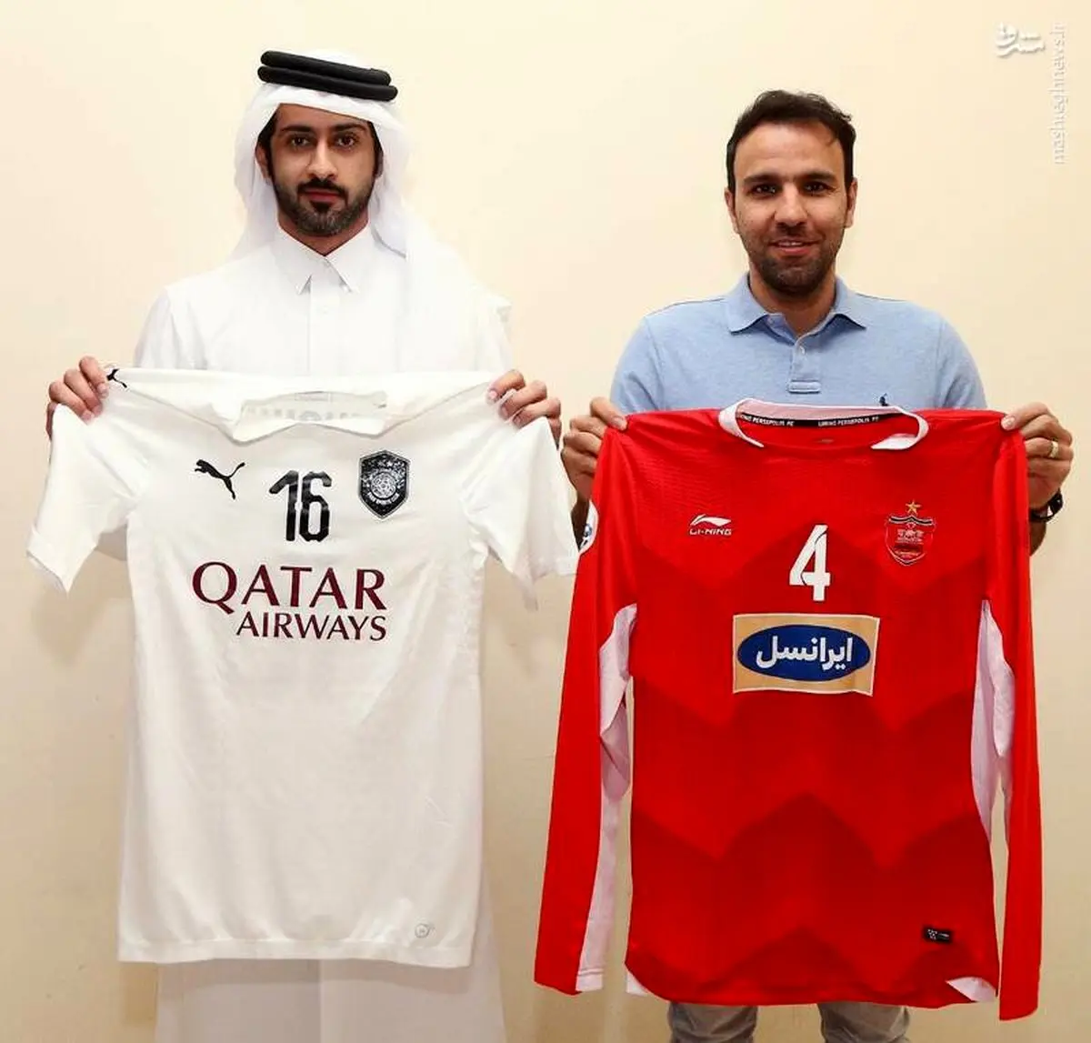 رونمایی از پیراهن پرسپولیس و السد/عکس