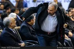 نجفی و علی اکبر صالحی در مراسم روز دانشجو/عکس