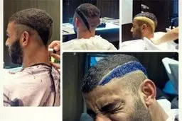 مدل موی عجیب ستاره والیبال فرانسه