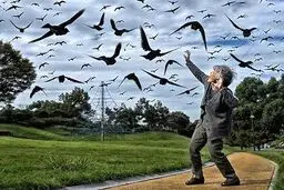 عکس‌های دیدنی از پیرزن ۹۰ ساله ژاپنی
