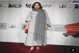 تصویری از تیپ جدید سارا بهرامی