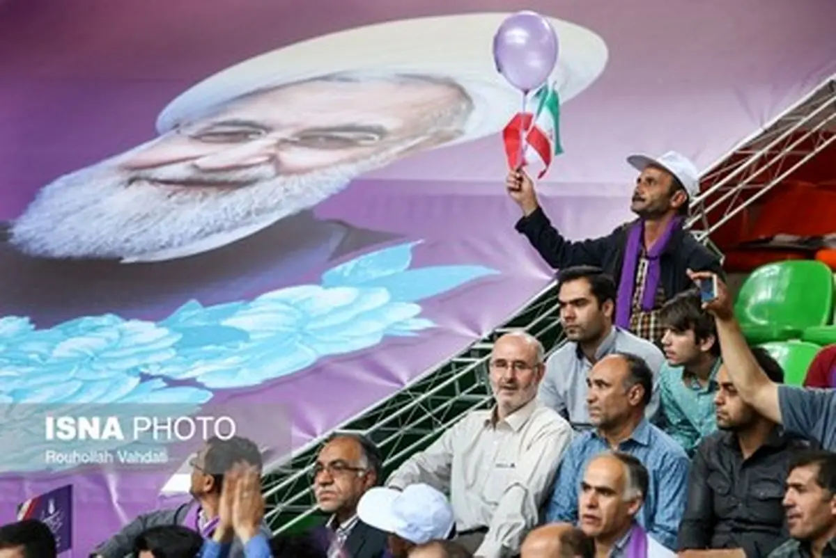 حاشیه های سخنرانی روحانی در زنجان/تصاویر