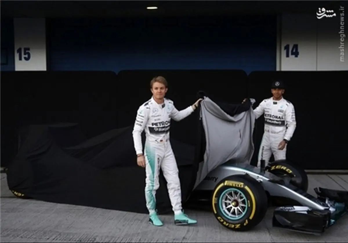 تصاویر/ خودروی جدید تیم مرسدس