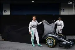 تصاویر/ خودروی جدید تیم مرسدس