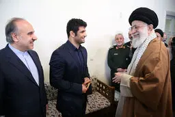 دیدار علیرضا کریمی با رهبر انقلاب/تصاویر