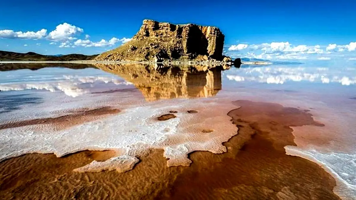 باران به داد دریاچه ارومیه رسید/ عکس