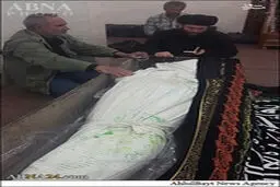 تشییع پیکر روحانی شهید ایرانی در کربلا/ تصاویر