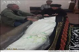 تشییع پیکر روحانی شهید ایرانی در کربلا/ تصاویر