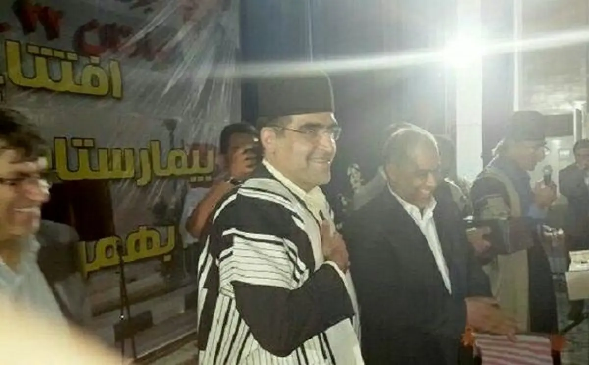 هاشمی  در لباس بختیاری‌/ عکس