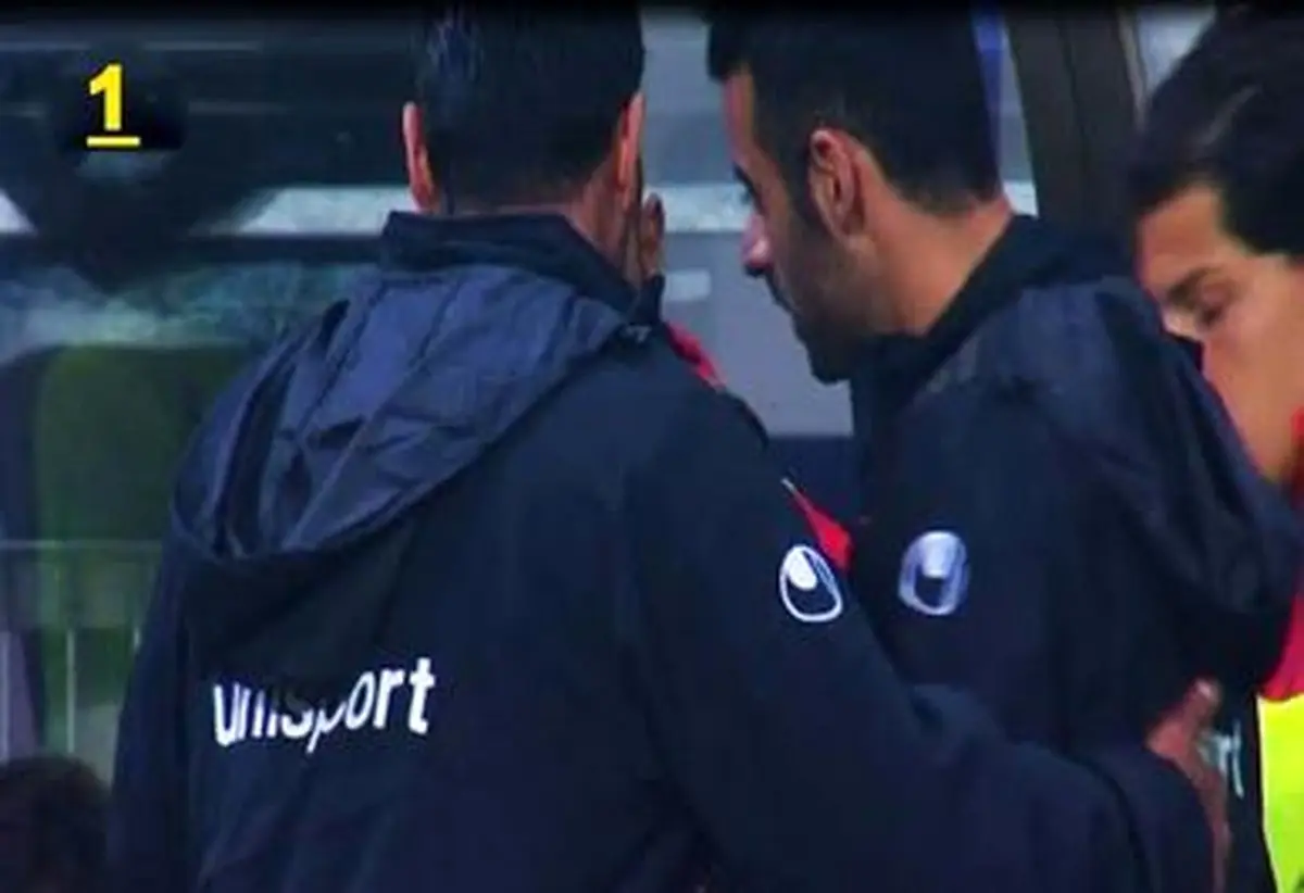 ویدال پیراهنش را به ایرانی ها نداد/تصاویر