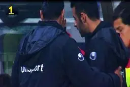 ویدال پیراهنش را به ایرانی ها نداد/تصاویر