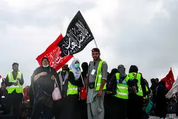 تصاویر / بازگشت زائران اربعین حسینی از مرز شلمچه
