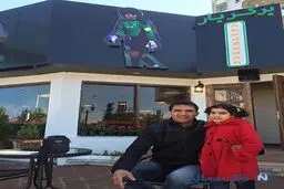 احمدرضا عابدزاده و رستورانش در متل قو/ عکس