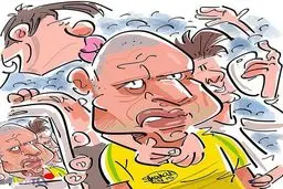 کاریکاتور/ بیچاره روبرتو کارلوس!