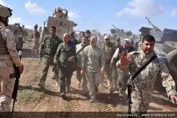 تصاویر سردار سلیمانی در الانبار