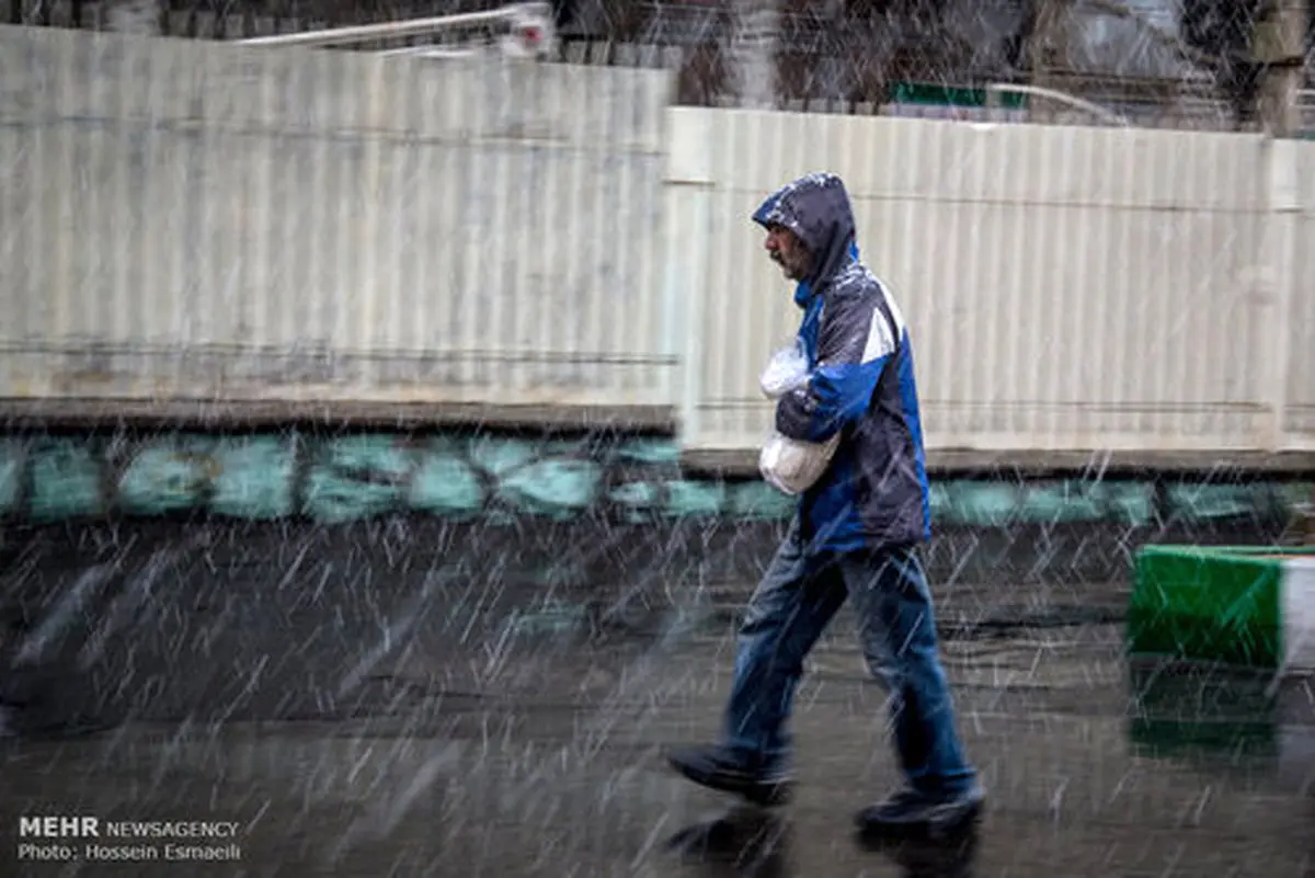 تهران هم بلاخره برف آمد! / تصاویر