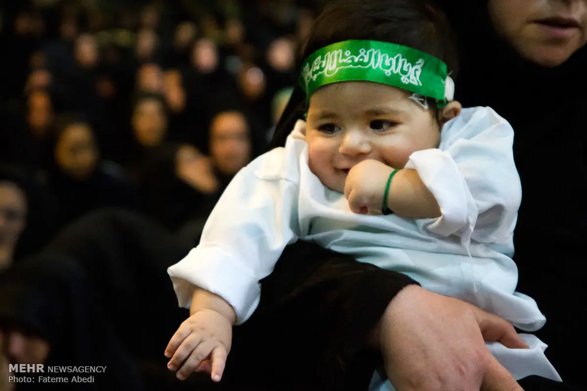 «لبیک یا حسین» با نوای کودکان/تصاویر