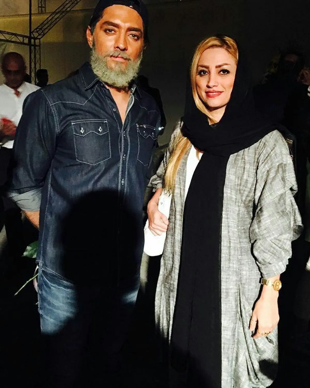 بهرام رادان با  گریمی سنگین و متفاوت/عکس