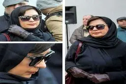 لعیا زنگنه در مراسم حسن جوهرچی/عکس
