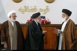 عکس/ تکریم و معارفه روسای قدیم و جدید دیوان عالی کشور