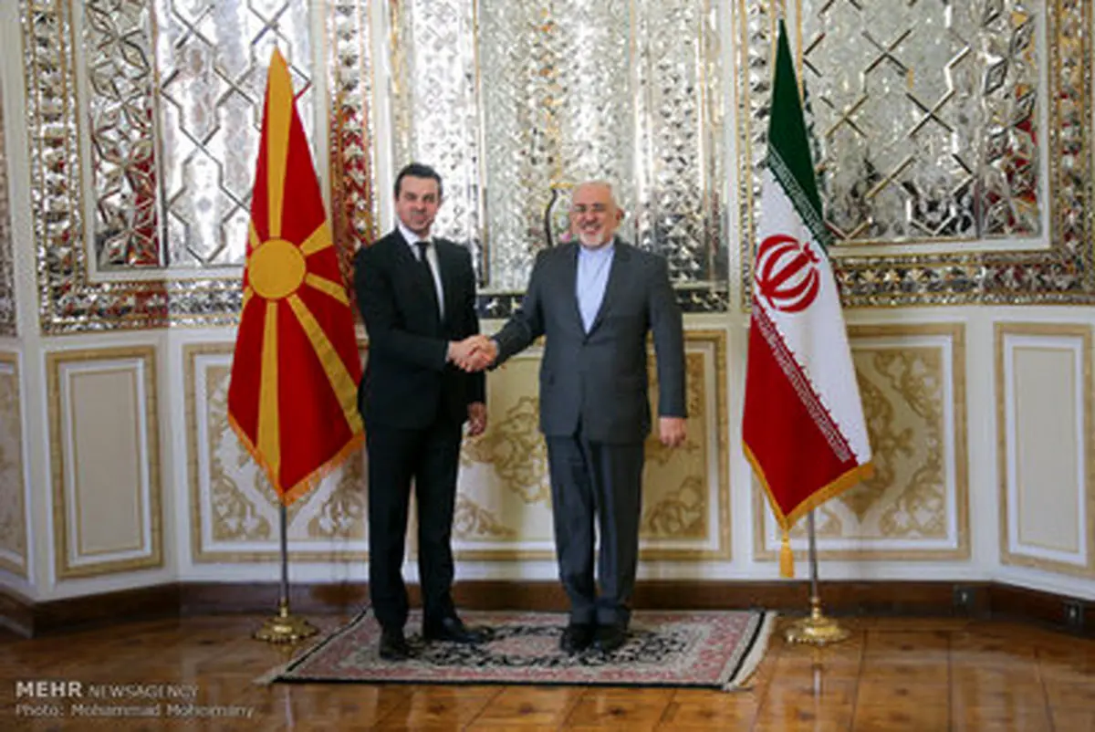 دیدار وزاری امور خارجه ایران ومقدونیه/ تصاویر