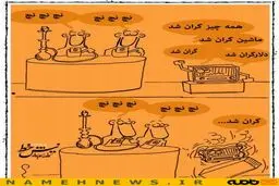 در حاشیه گرانی های اخیر / کاریکاتور