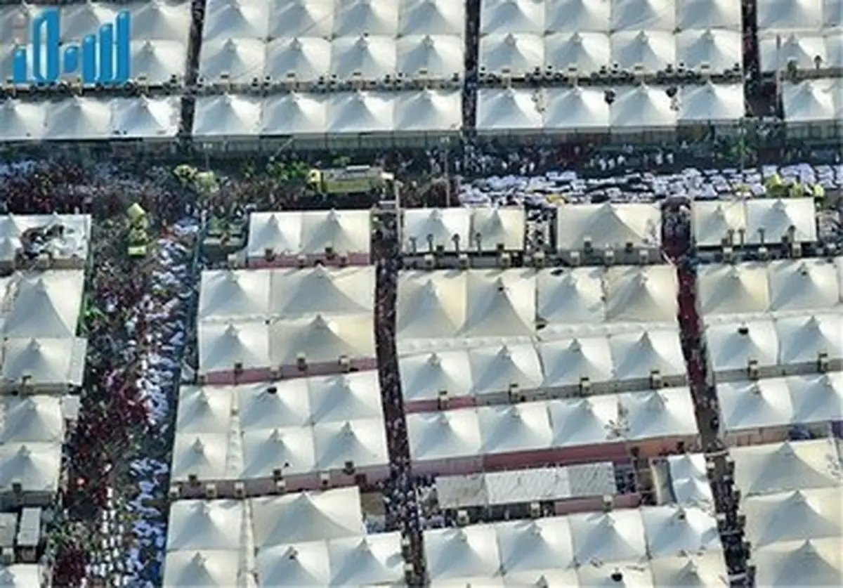 روایت تصاویر هوایی از فاجعه منا