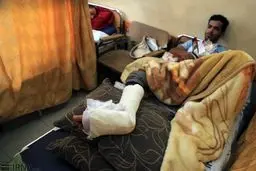 مجروحان «راهپیمایی بازگشت» در بیمارستان‌های غزه /تصاویر