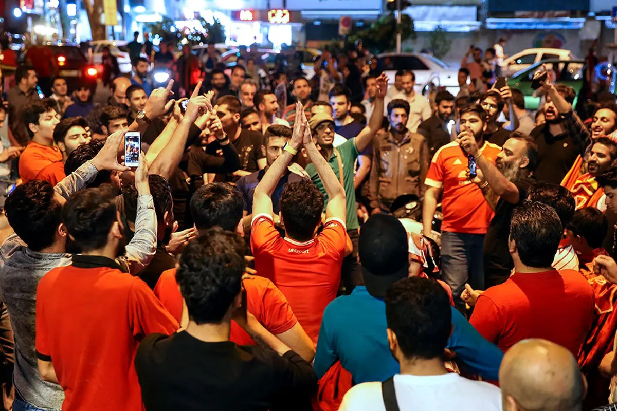 تصاویر/ شادی هواداران پرسپولیس در تهران