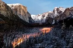 تونل نور در عکس روز نشنال جئوگرافیک