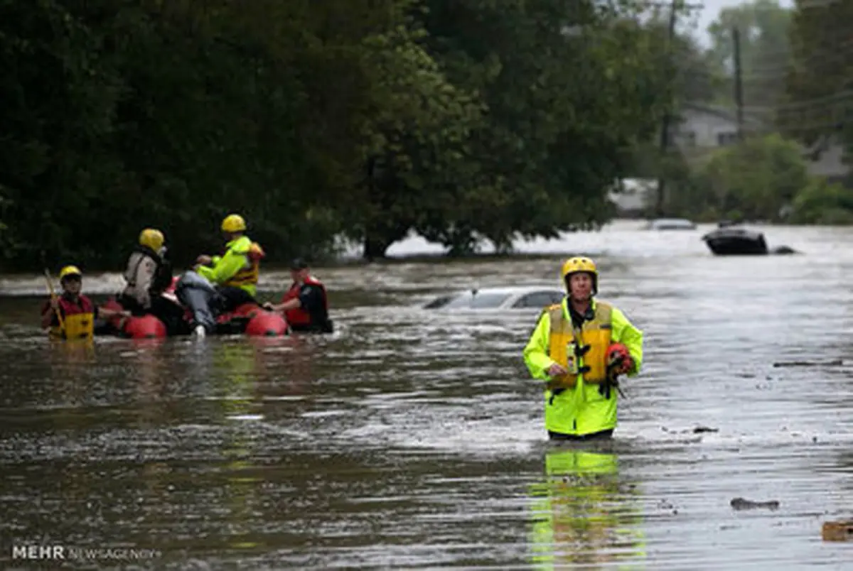 طوفان در تگزاس آمریکا/تصاویر