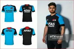 عکس/ جهانبخش مانکن باشگاه آلکمار شد