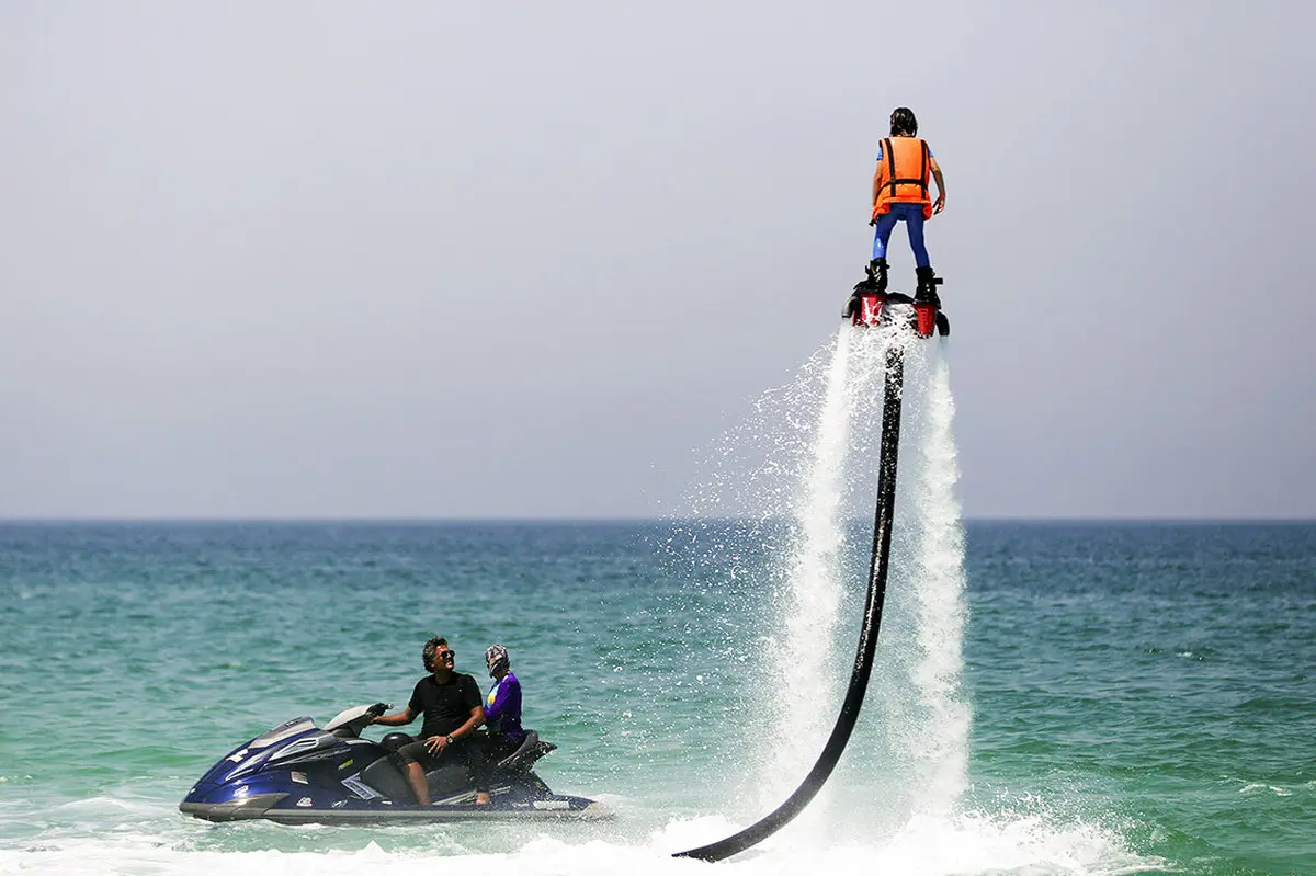 گردشگری در جزیره در دوران کرونا + عکس