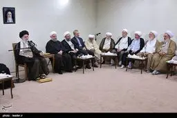 از لاریجانی‌ها، باهنر، جلیلی تا قالیباف، روحانی و ....در دیدار با رهبر انقلاب /تصاویر