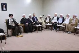 از لاریجانی‌ها، باهنر، جلیلی تا قالیباف، روحانی و ....در دیدار با رهبر انقلاب /تصاویر