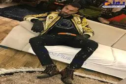 سوشا مکانی از عجیب ترین لباس خود رونمایی کرد/عکس