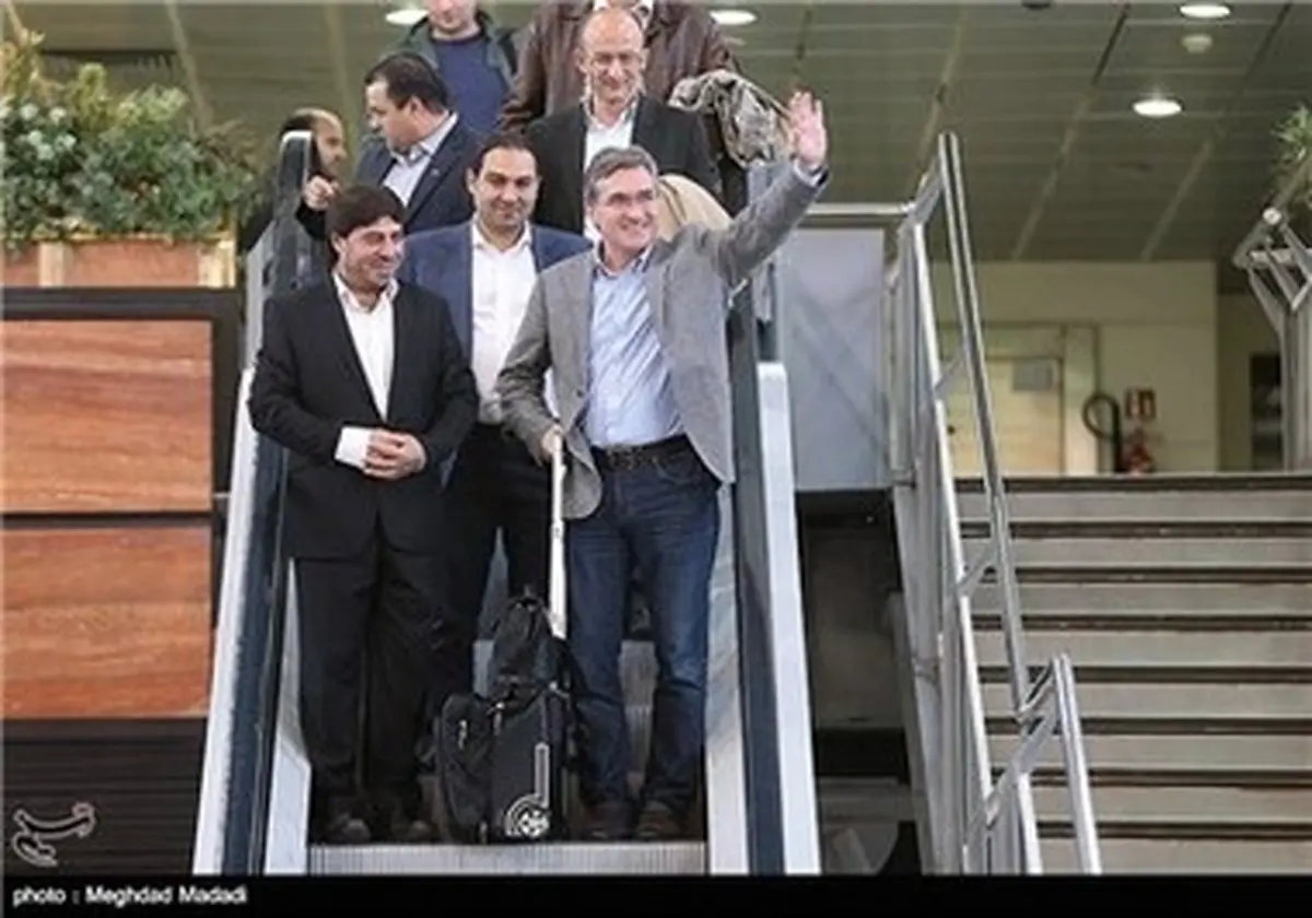 تصاویر ورود برانکو به تهران