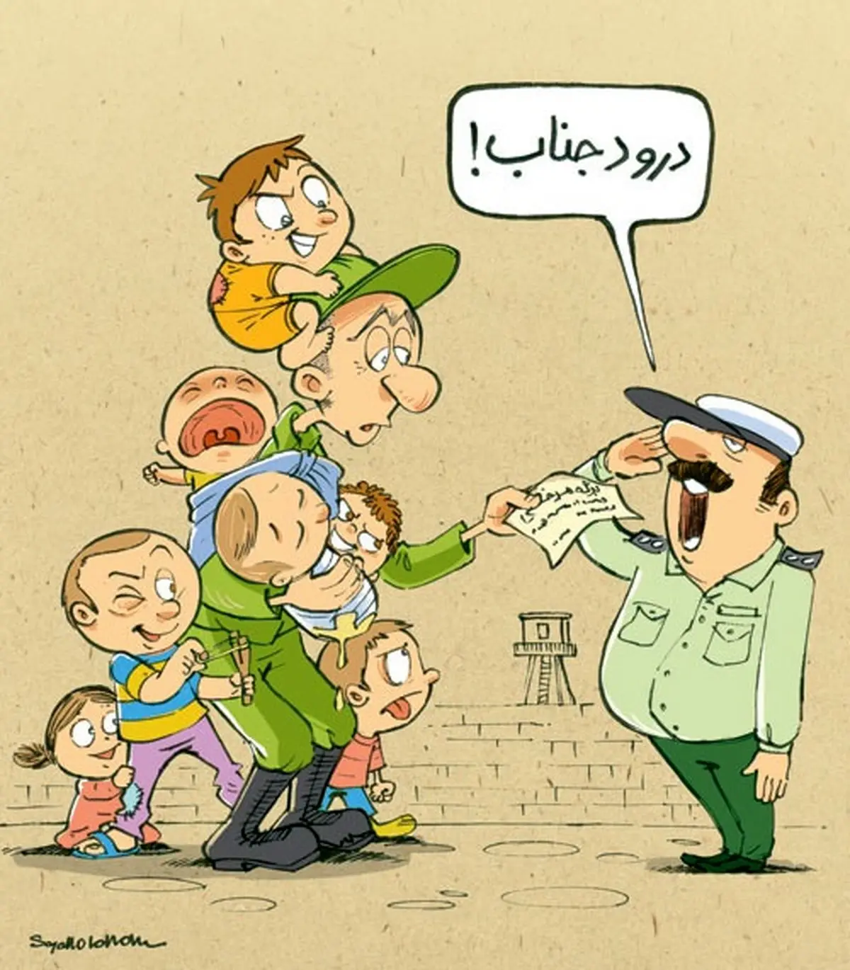 معافیت جدید سربازی! /کاریکاتور