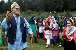 تصاویری از آیین نوروز خوانی در شمال کشور