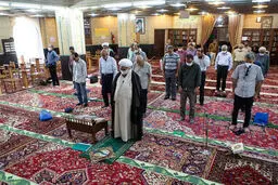 بازگشایی مساجد بعد از دو ماه و نیم + عکس
