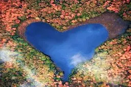 دریاچه «قلب» در اُنتاریوی کانادا /عکس