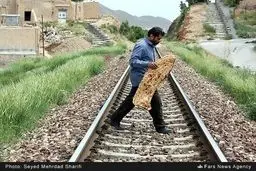 دیوار به دیوار با راه‌آهن/ تصاویر