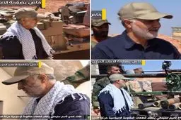 حضور سردار سلیمانی در حلب سوریه +عکس