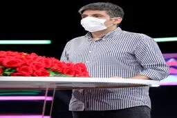 حميد گودرزي با استايل خاص در تلويزيون + عكس