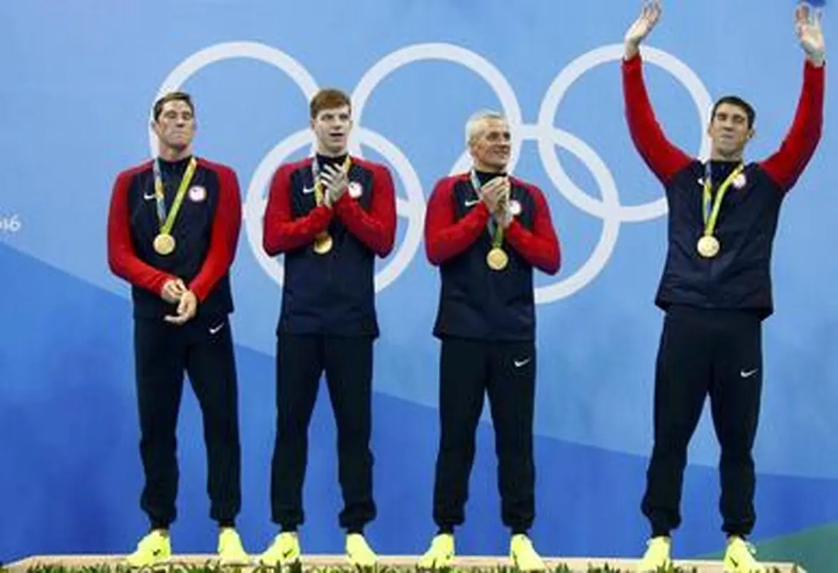 طلایی ترین ورزشکار تاریخ المپیک به روایت تصاویر‬‎