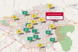 هوای تهران سالم در آخرین روز پاییز ۹۵/ مردم یک منطقه بیرون نیایند