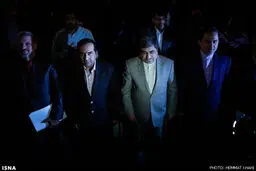 حواشی حضور ظریف و جنتی در روز خبرنگار/تصاویر